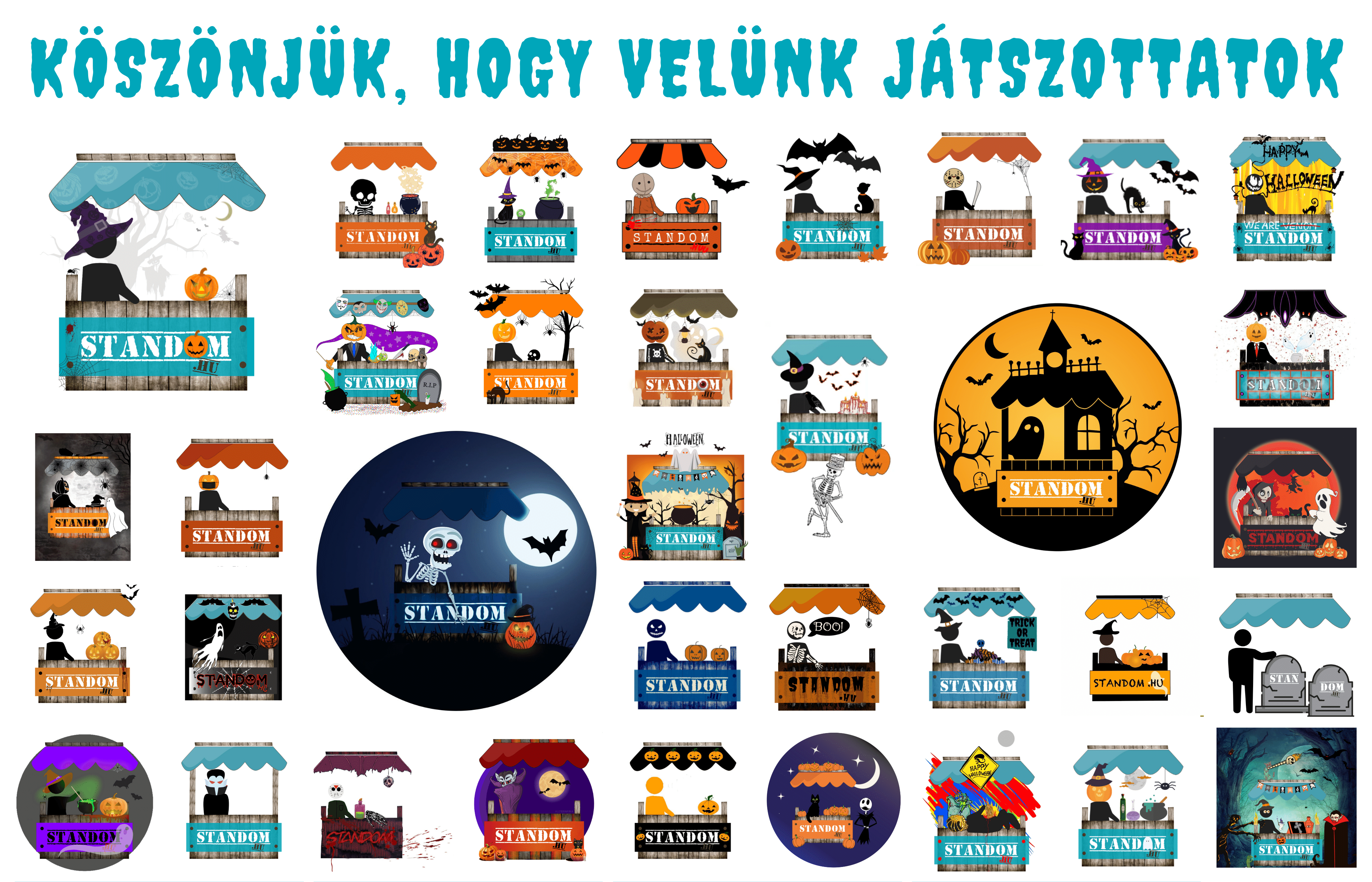 Halloween logo collection Banner (1400 x 900 px) (4)