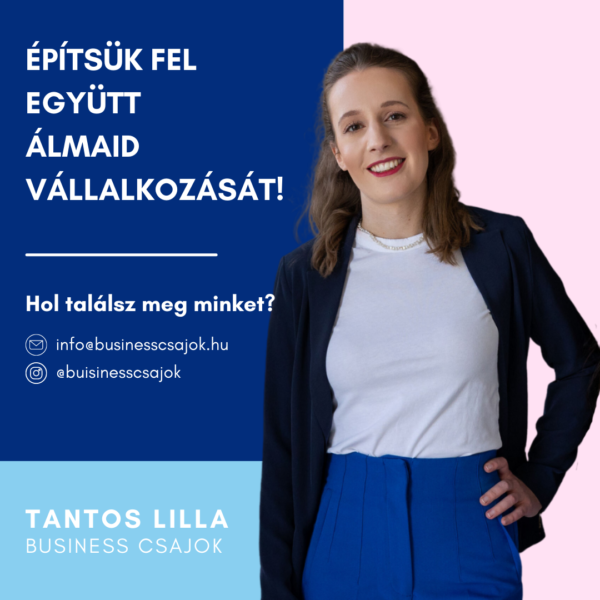 Business Csajok - Tantos Lilla stand ajánlat