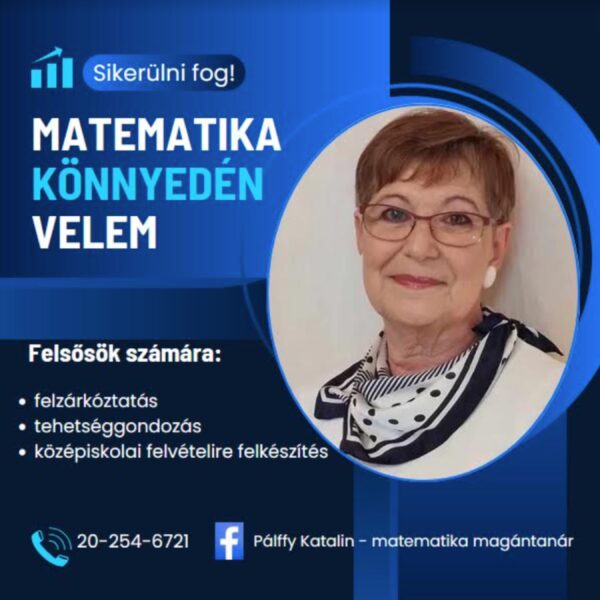 Pálffy Katalin, matematika oktatás, standár ajánlat