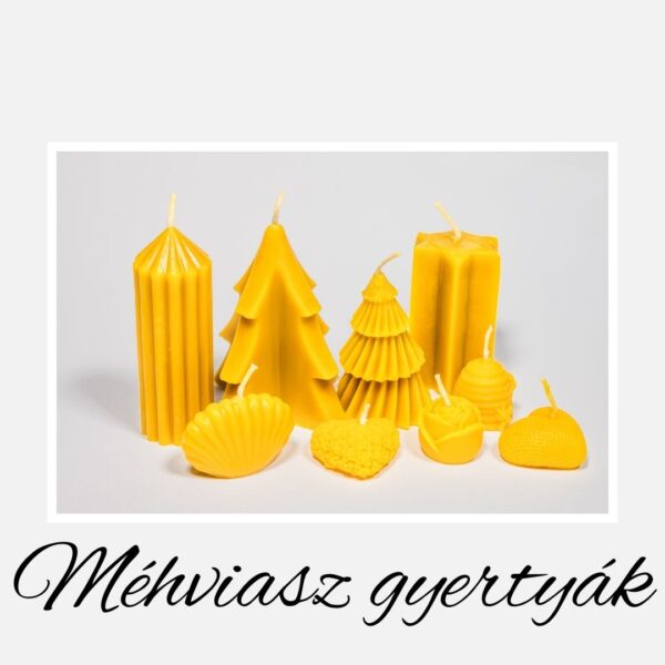 Szomor Méhészet stand-ajánlat kép - méhviasz gyertyák