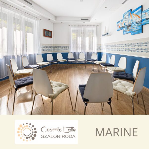 Cosmic Latte Szaloniroda Marine terem