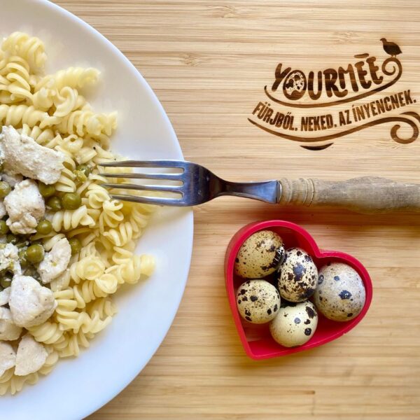 Yourméé fürjtojásos száraztészta